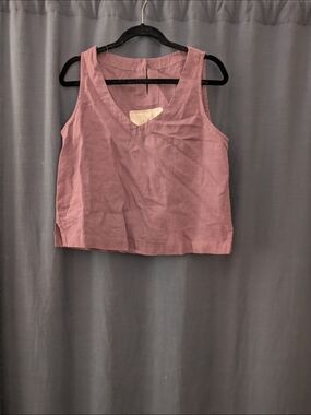 Not Perfect Linen Bay Tank